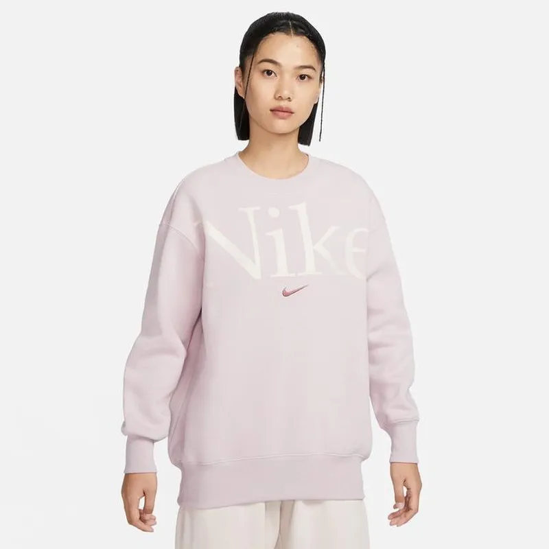 Nike  |Crew Neck Street Style Long Sleeves Plain Cotton Logo