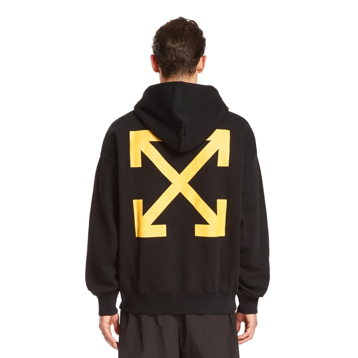 Off-White  |Street Style Long Sleeves Cotton Logo Hoodies