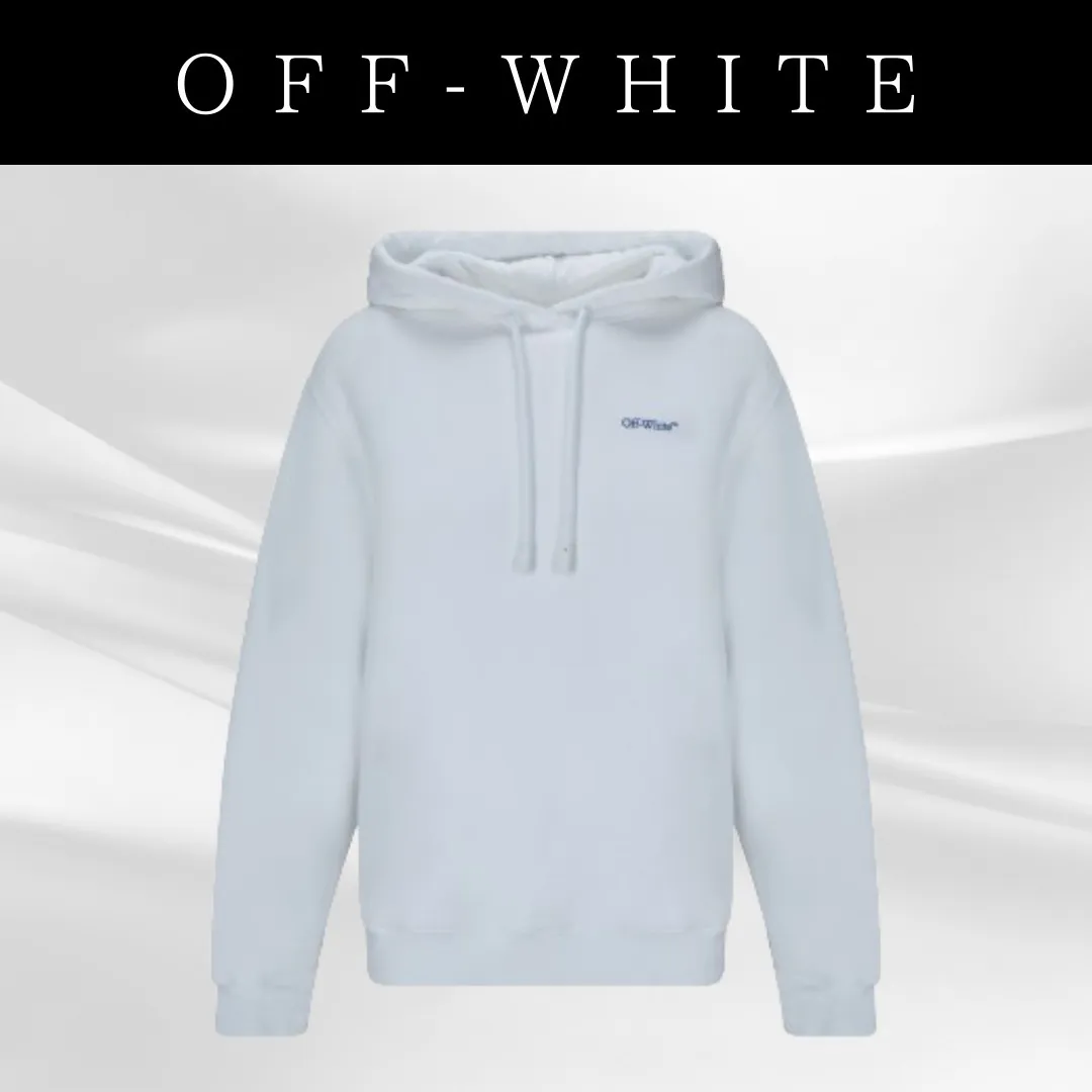 Off-White  |Unisex Street Style Plain Logo Hoodies & Sweatshirts