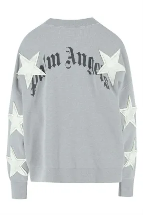 Palm Angels  |Crew Neck Street Style Long Sleeves Cotton Logo