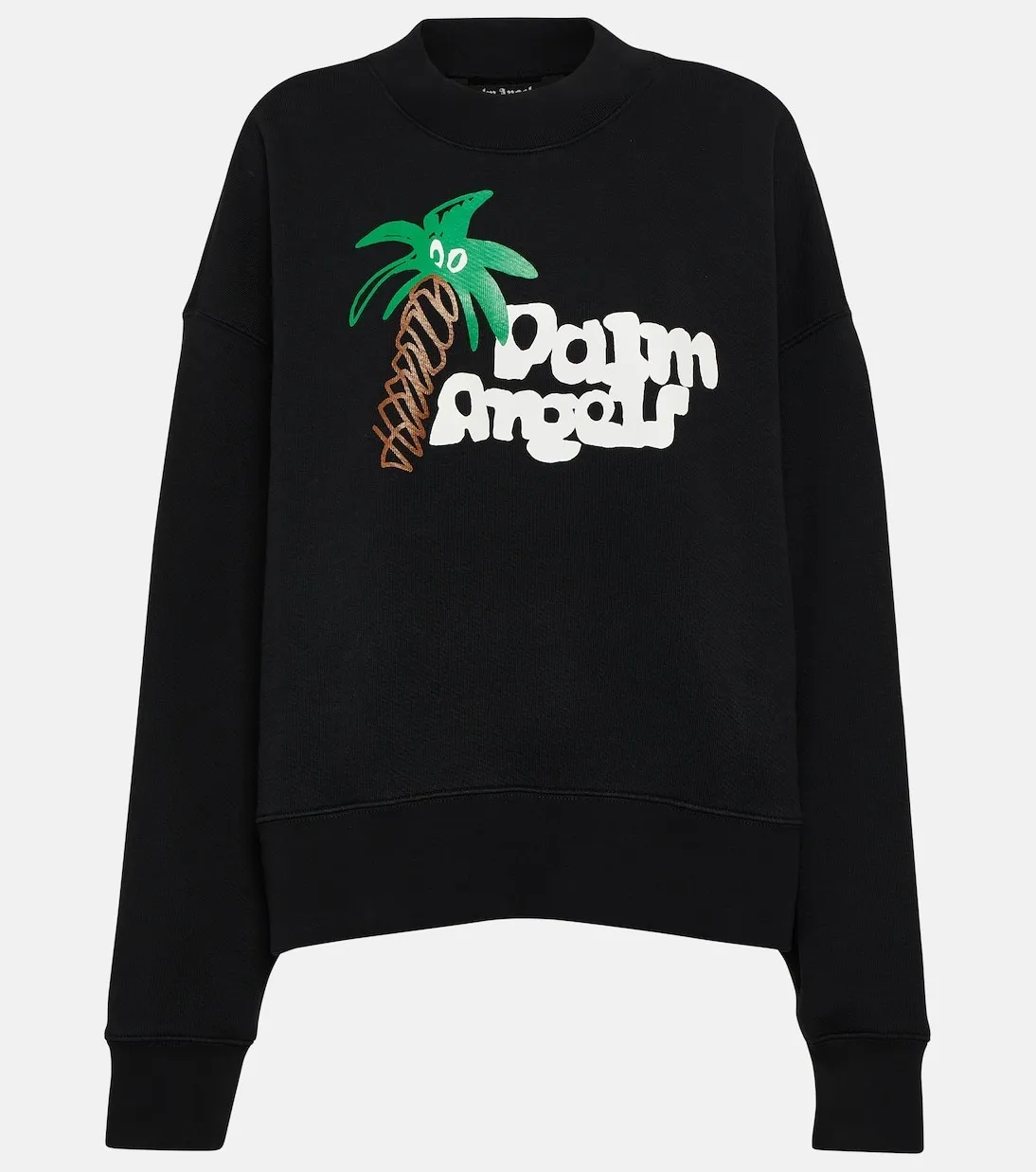 Palm Angels  |Unisex Street Style Long Sleeves Plain Cotton Logo