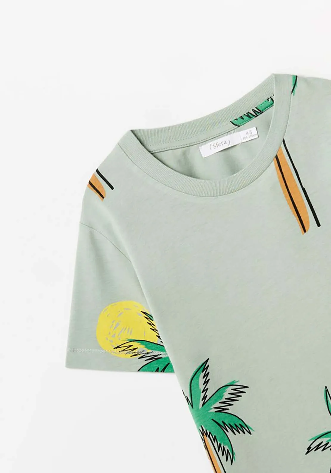 Palm Tree T-Shirt - Green