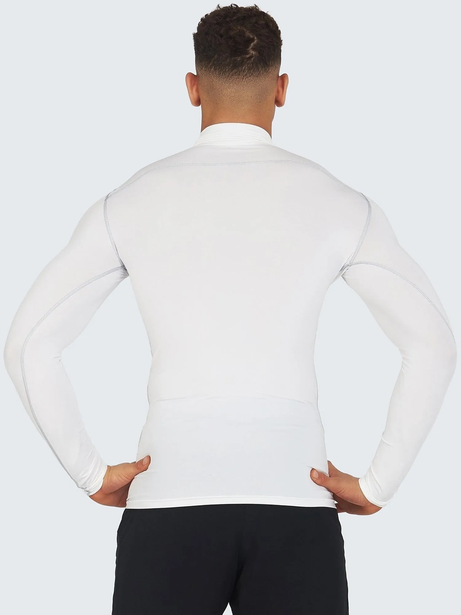 Pro Performance Compression Base Layer Long Sleeve Mock Neck For Men