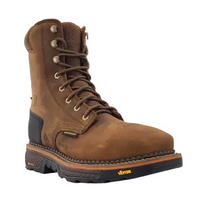 R. Watson Men's 8 Peanut Cowhide Comp Toe Waterproof Work Boots