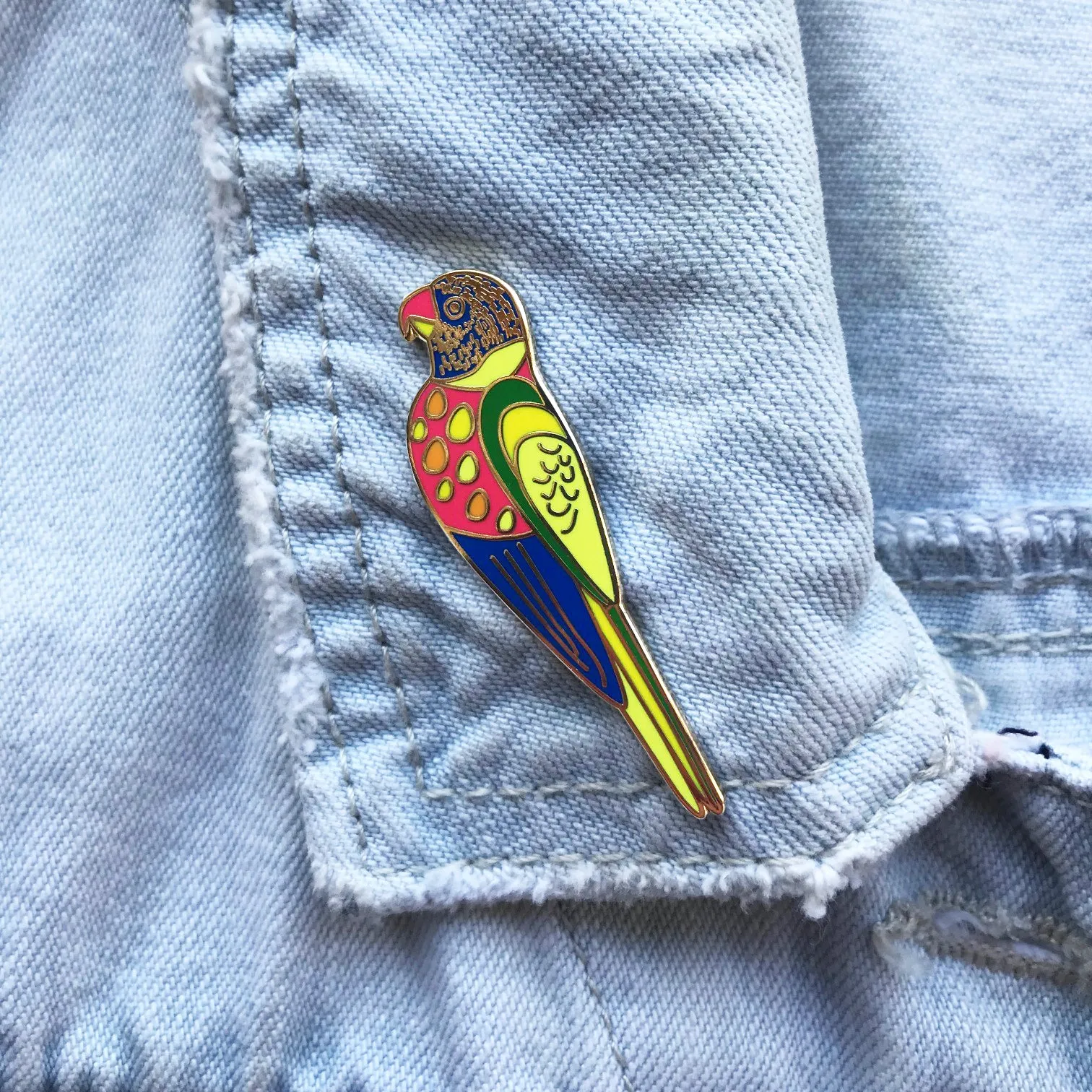 Rainbow Lorikeet Enamel Pin