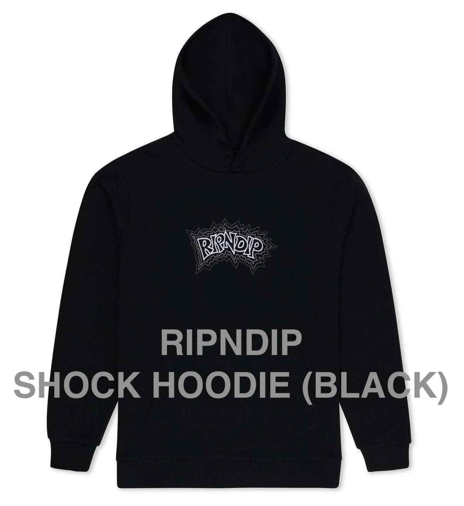 RIPNDIP  |Unisex Street Style Logo Skater Style Hoodies