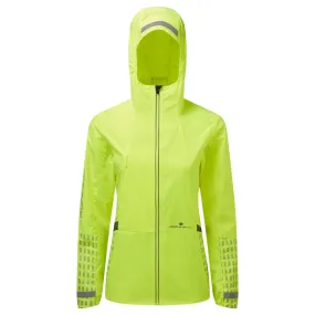 Ronhill  Tech Afterhours Women's Running Jacket Fluo Yellow/Charcoal/Reflect