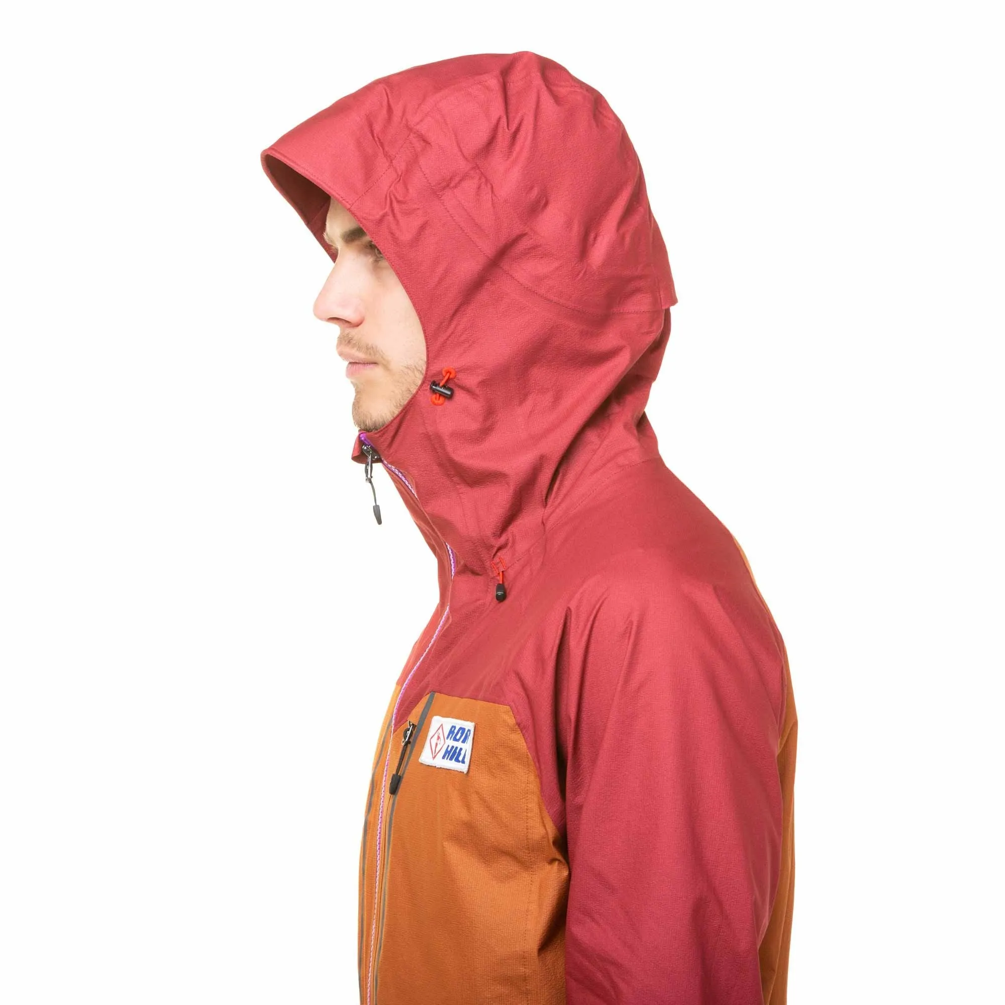 Ronhill  Tech Fortify Men's Running Jacket Jam/Deep Lagoon/Copper