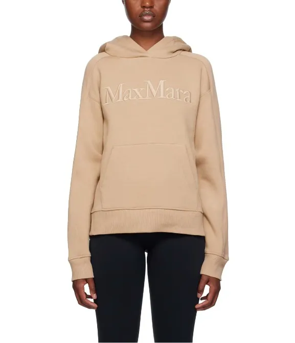 S Max Mara  |Unisex Street Style Long Sleeves Cotton Logo