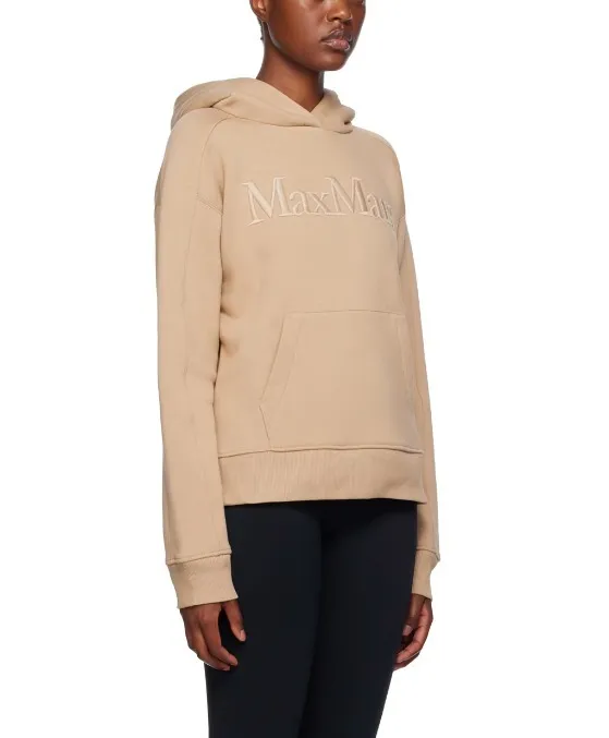 S Max Mara  |Unisex Street Style Long Sleeves Cotton Logo