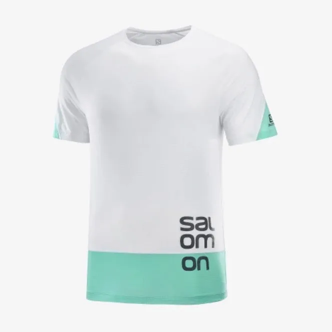 SALOMON Men's CROSS RUN GRAPHIC TEE