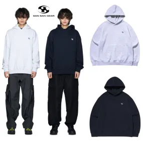 San San Gear  |Street Style Plain Logo Hoodies