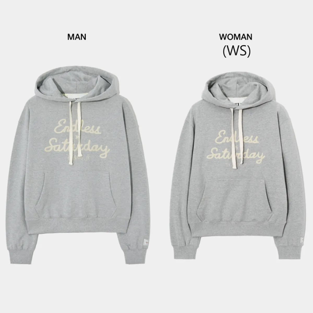 SATUR  |Unisex Street Style Long Sleeves Plain Cotton Logo Hoodies