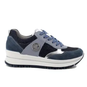 SNEAKERS IGI&CO DONNA SCAMOSCIATO/TESSUTO JEANS/BLUE 5662300