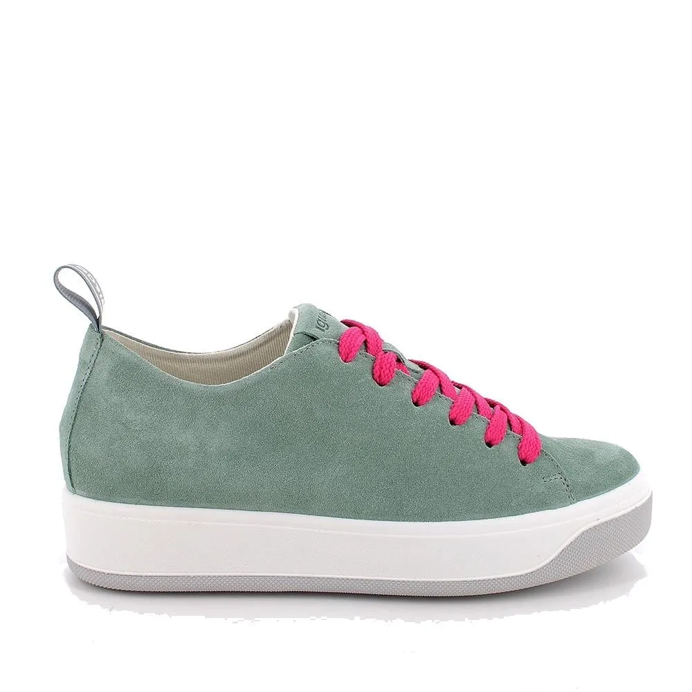 SNEAKERS IGI&CO DONNA SCAM.SUPER10/12 IN PELLE VERDE MENTA 3657311