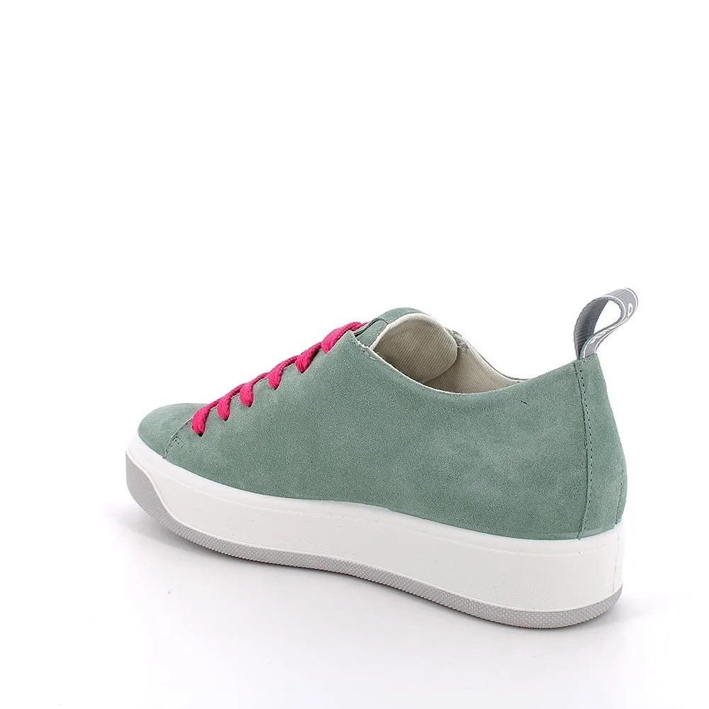 SNEAKERS IGI&CO DONNA SCAM.SUPER10/12 IN PELLE VERDE MENTA 3657311