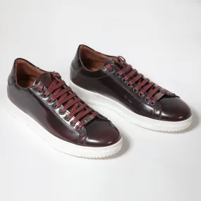 Sneakers in Pelle Abrasivata