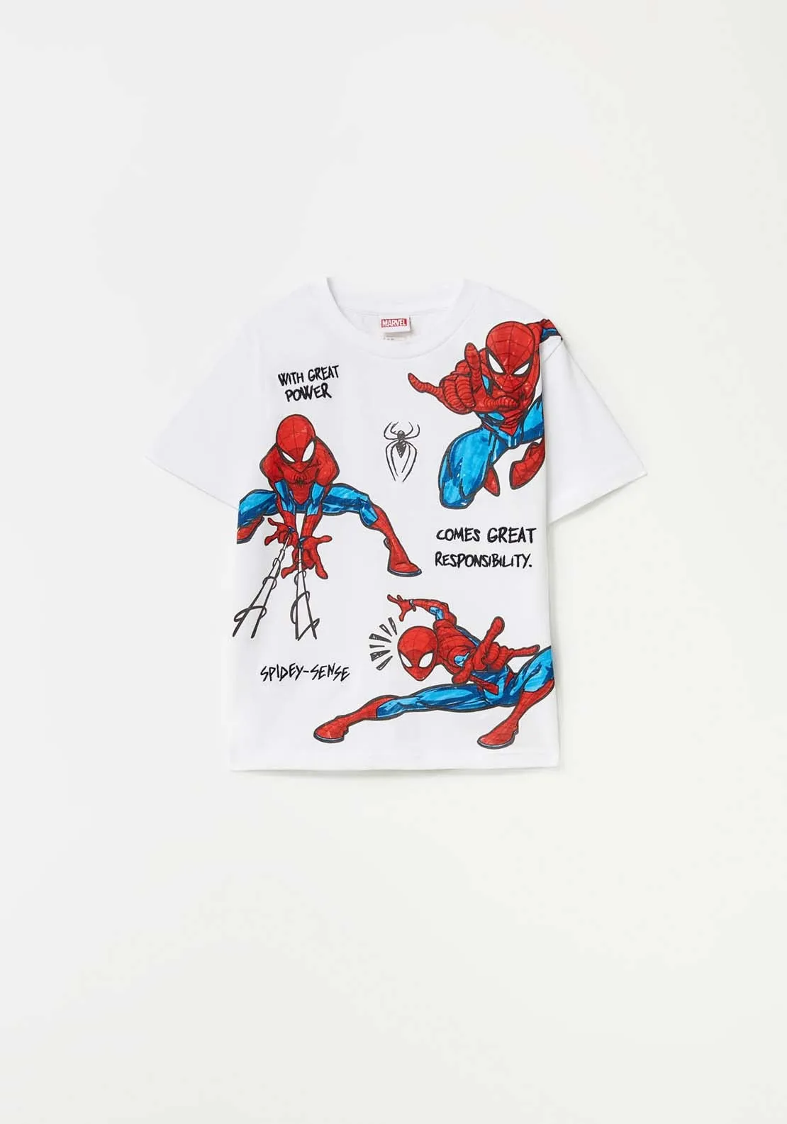 Spiderman T-Shirt - Cream