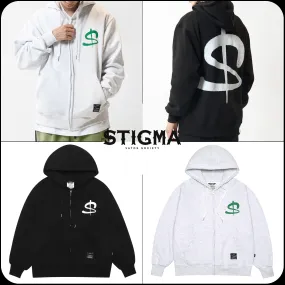 STIGMA  |[ STIGMA ]★ 22 DOLLARS HEAVY SWEAT ZIPUP HOODIE