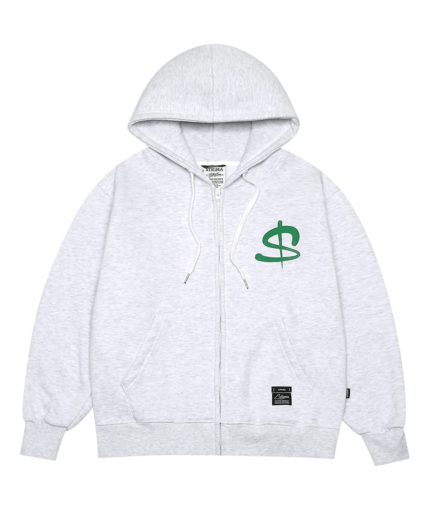 STIGMA  |[ STIGMA ]★ 22 DOLLARS HEAVY SWEAT ZIPUP HOODIE