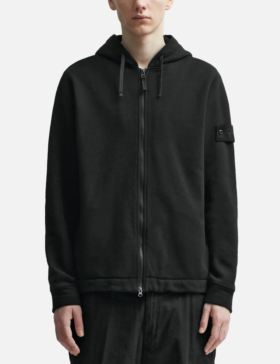 STONE ISLAND  |Wool Nylon Street Style Long Sleeves Plain Cotton Logo