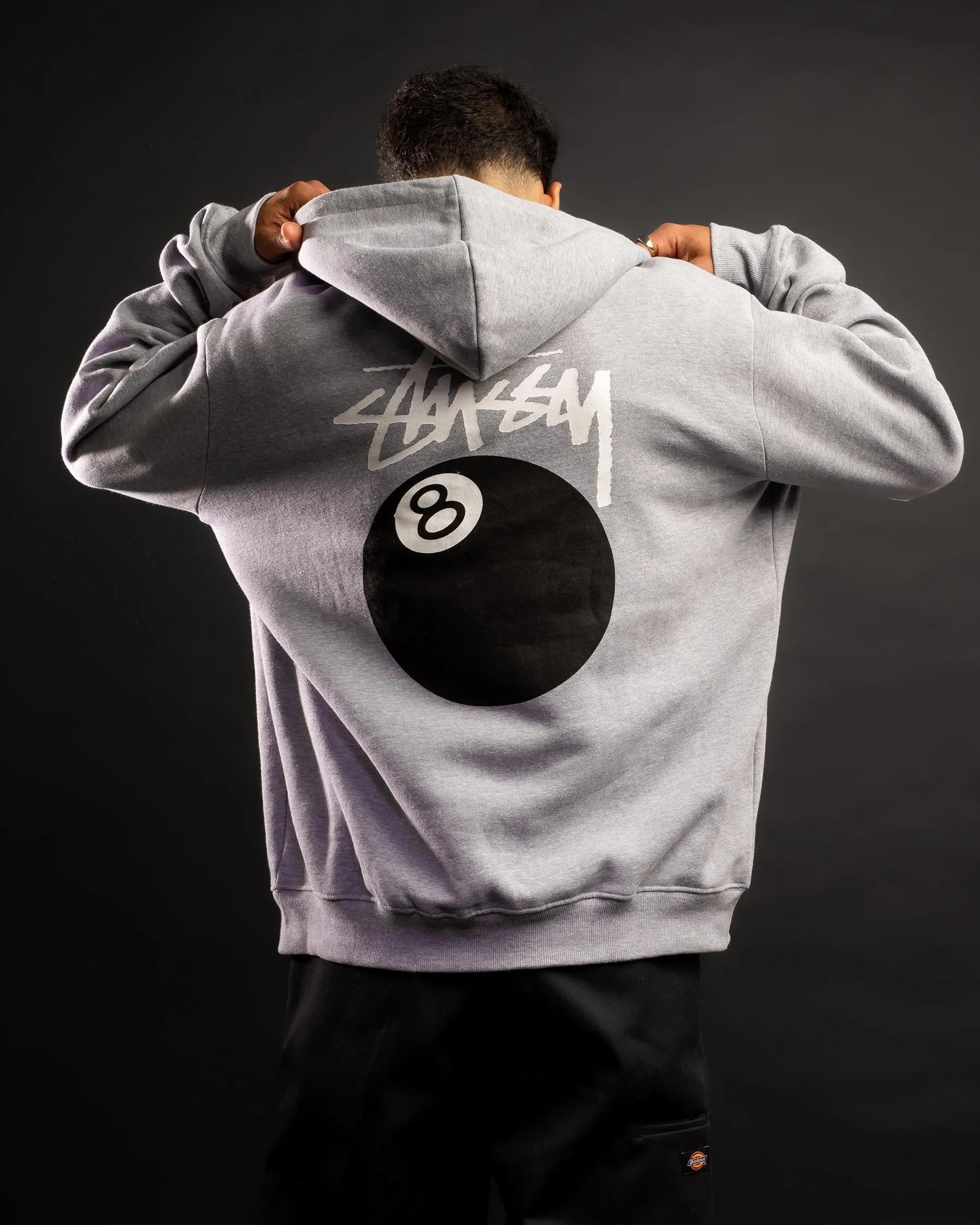 STUSSY  |Street Style Long Sleeves Cotton Logo Skater Style Hoodies