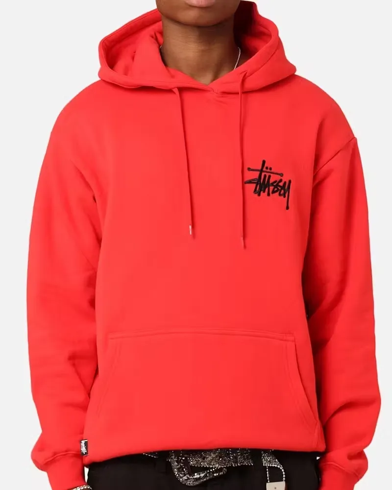 STUSSY  |Sweat Street Style Long Sleeves Logo Skater Style Hoodies