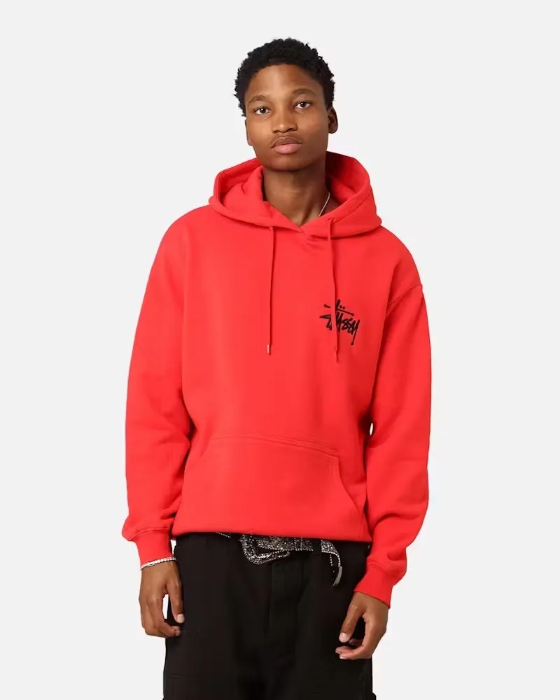 STUSSY  |Sweat Street Style Long Sleeves Logo Skater Style Hoodies