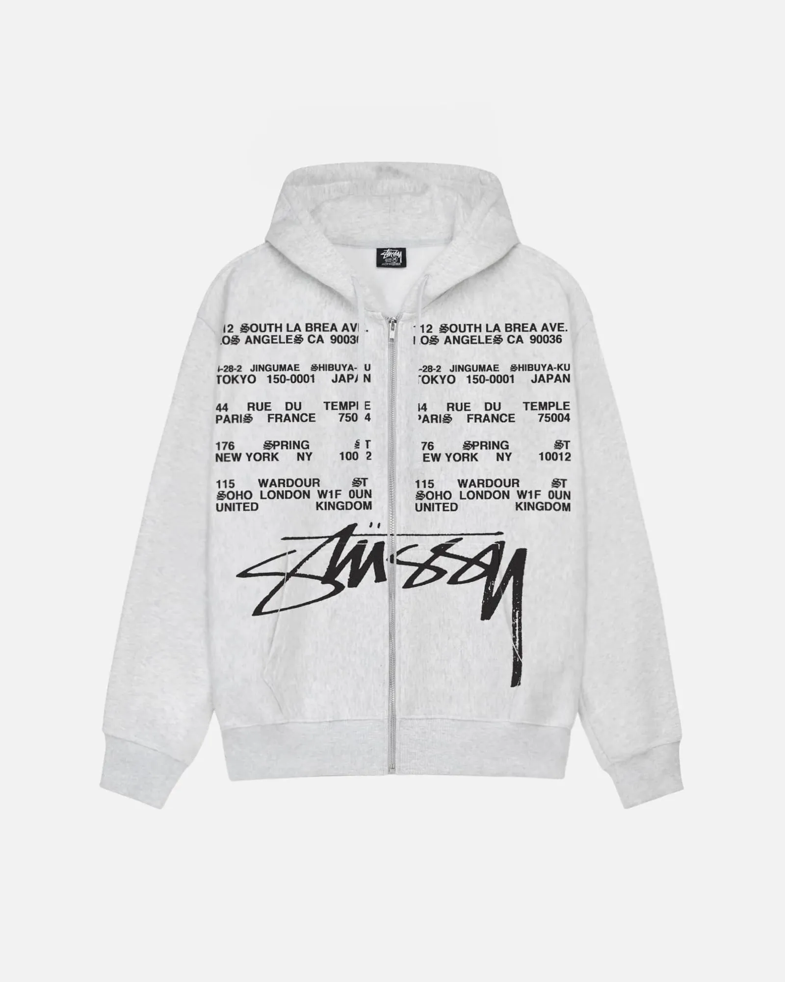 STUSSY  |Unisex Street Style Long Sleeves Cotton Logo Skater Style