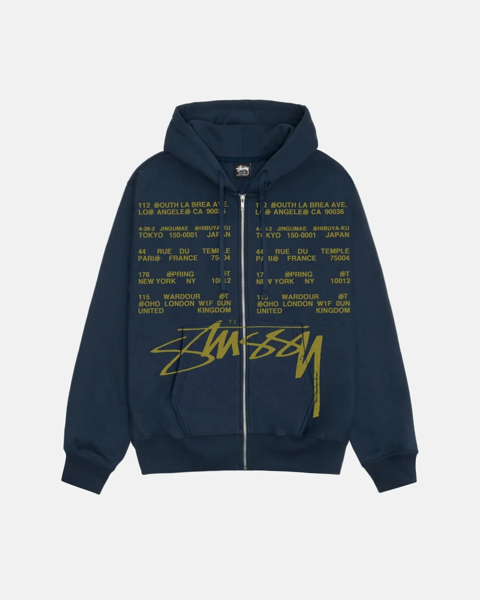 STUSSY  |Unisex Street Style Long Sleeves Cotton Logo Skater Style