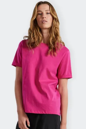 T-SHIRT BASIC REGULAR FIT FUXIA