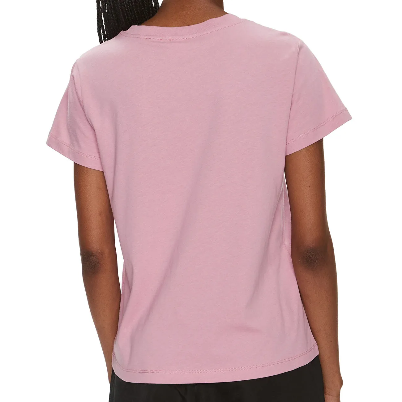 T-SHIRT BASICO Donna Fumo Orchidea