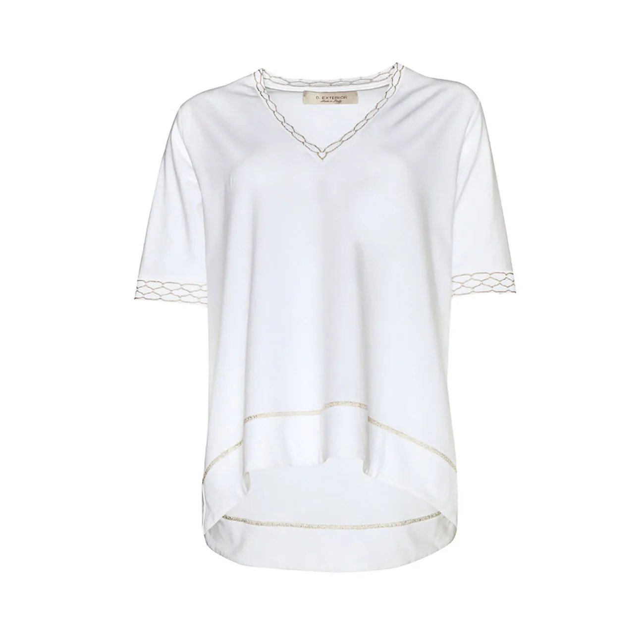 T-SHIRT LUX Donna Bianco