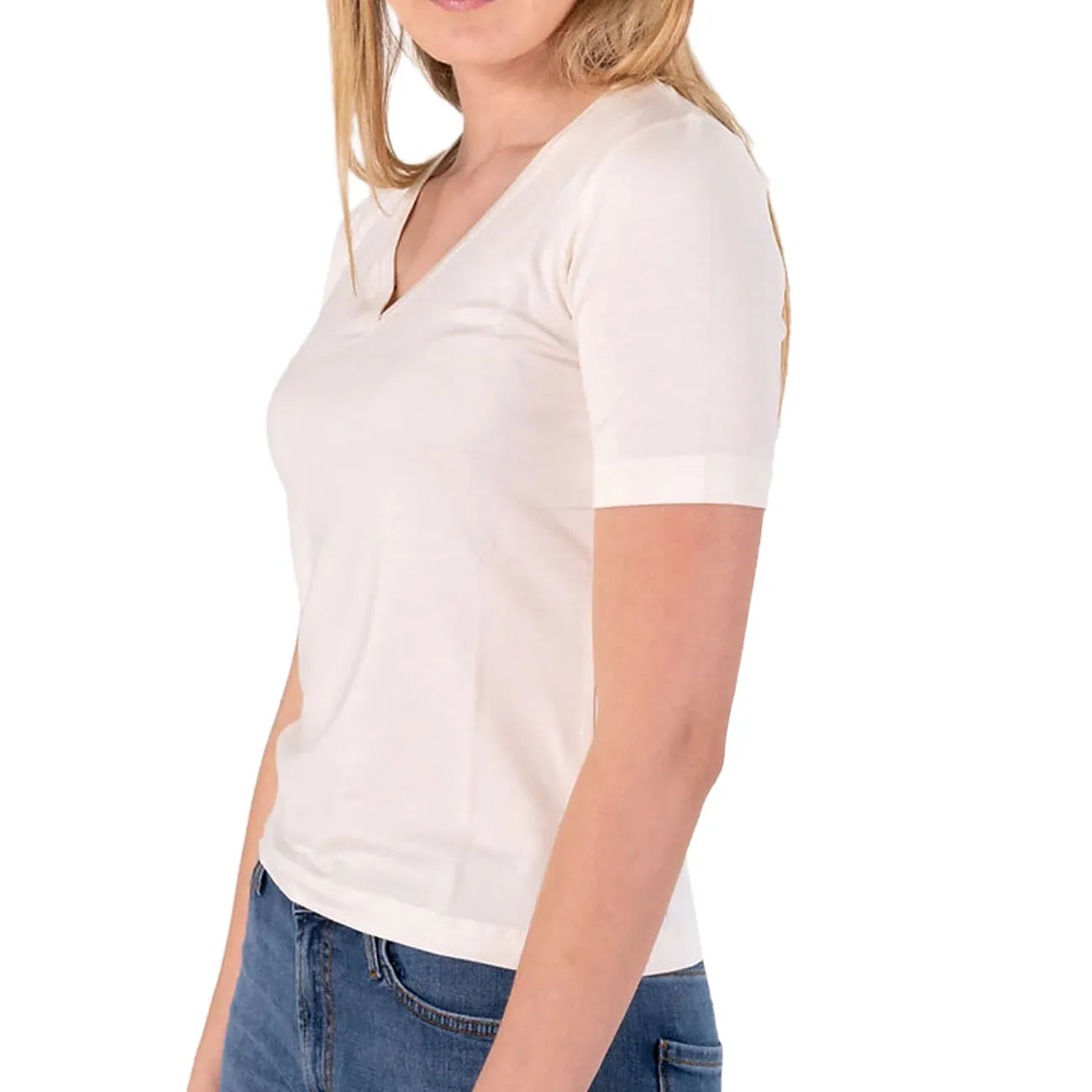 T-SHIRT MINOS Donna Avorio Unito