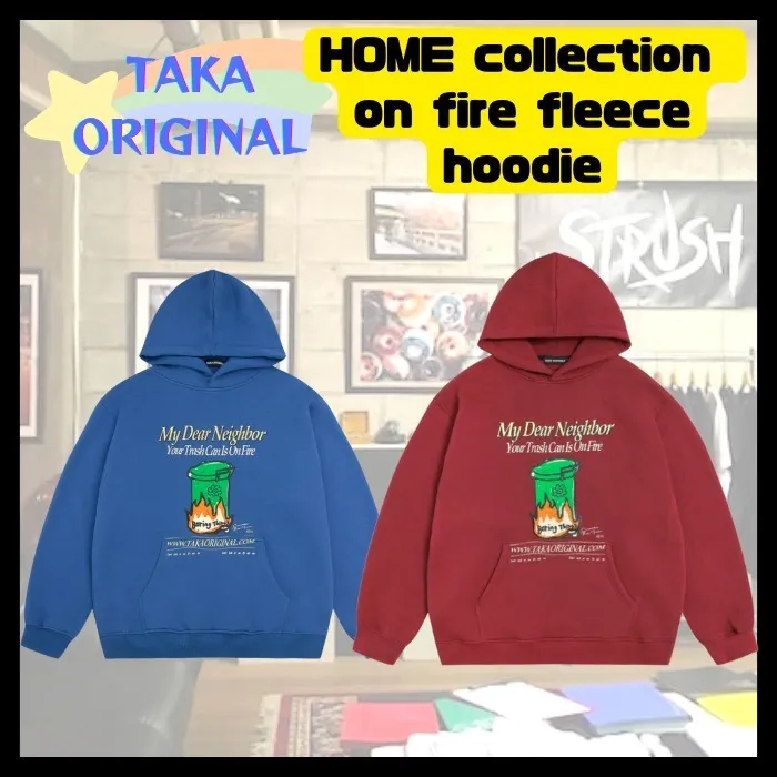 TAKA ORIGINAL  |Unisex Street Style Long Sleeves Cotton Oversized Hoodies