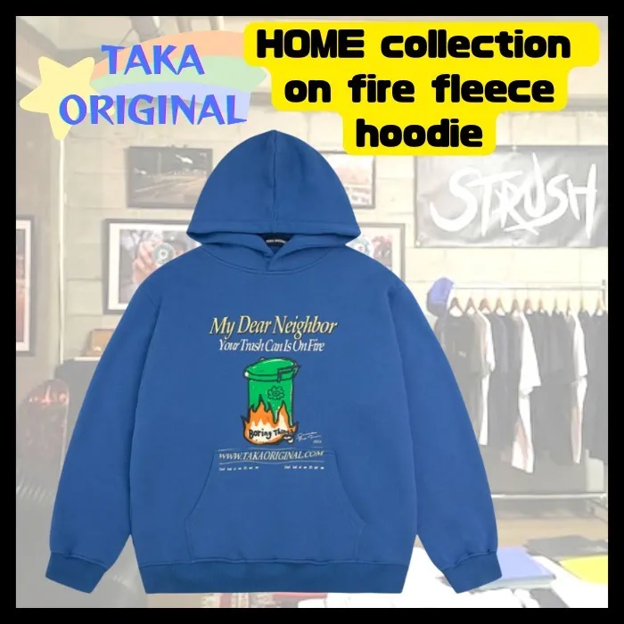 TAKA ORIGINAL  |Unisex Street Style Long Sleeves Cotton Oversized Hoodies