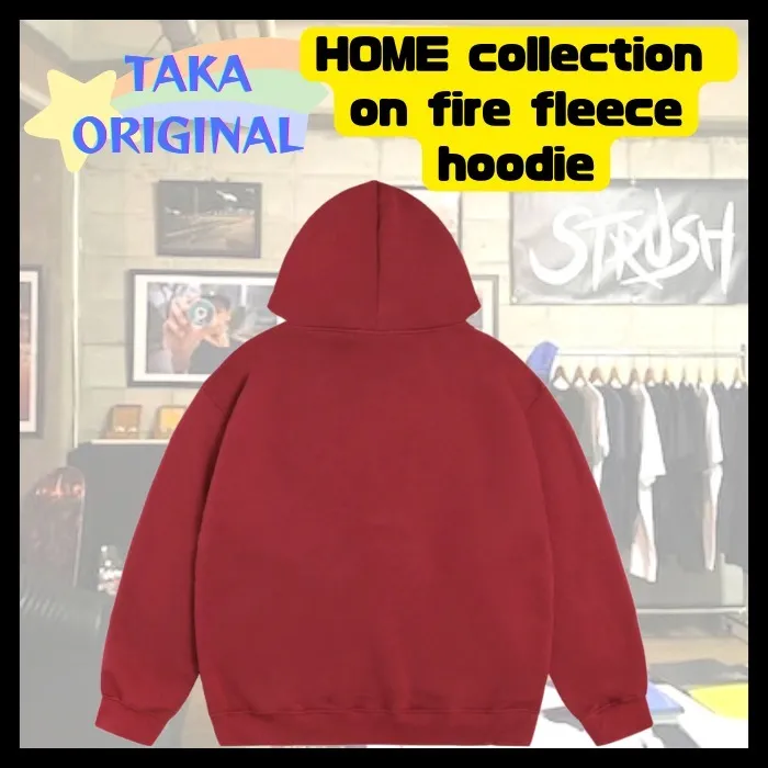 TAKA ORIGINAL  |Unisex Street Style Long Sleeves Cotton Oversized Hoodies