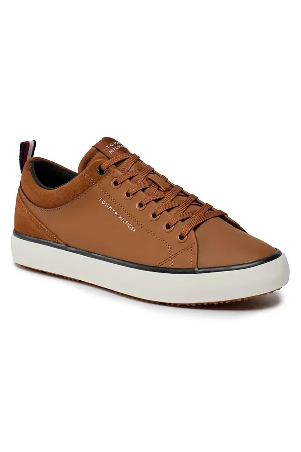 Tommy Hilfiger Low Vulc Cleat Sneaker Brown