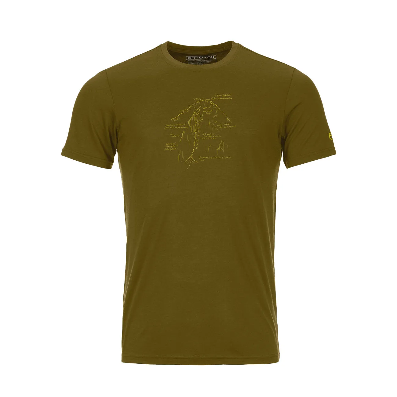 TSHIRT 120 TEC LAFATSCHER Uomo Green Moss