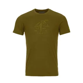 TSHIRT 120 TEC LAFATSCHER Uomo Green Moss