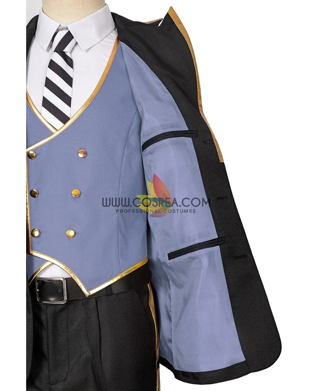 Twisted Wonderland Heartslabyul School Uniform Blue Ver Cosplay Costume