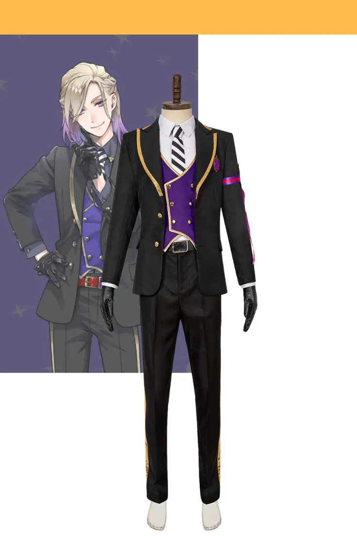 Twisted Wonderland Heartslabyul School Uniform Purple Ver Cosplay Costume