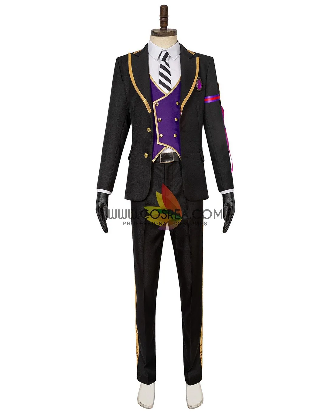 Twisted Wonderland Heartslabyul School Uniform Purple Ver Cosplay Costume