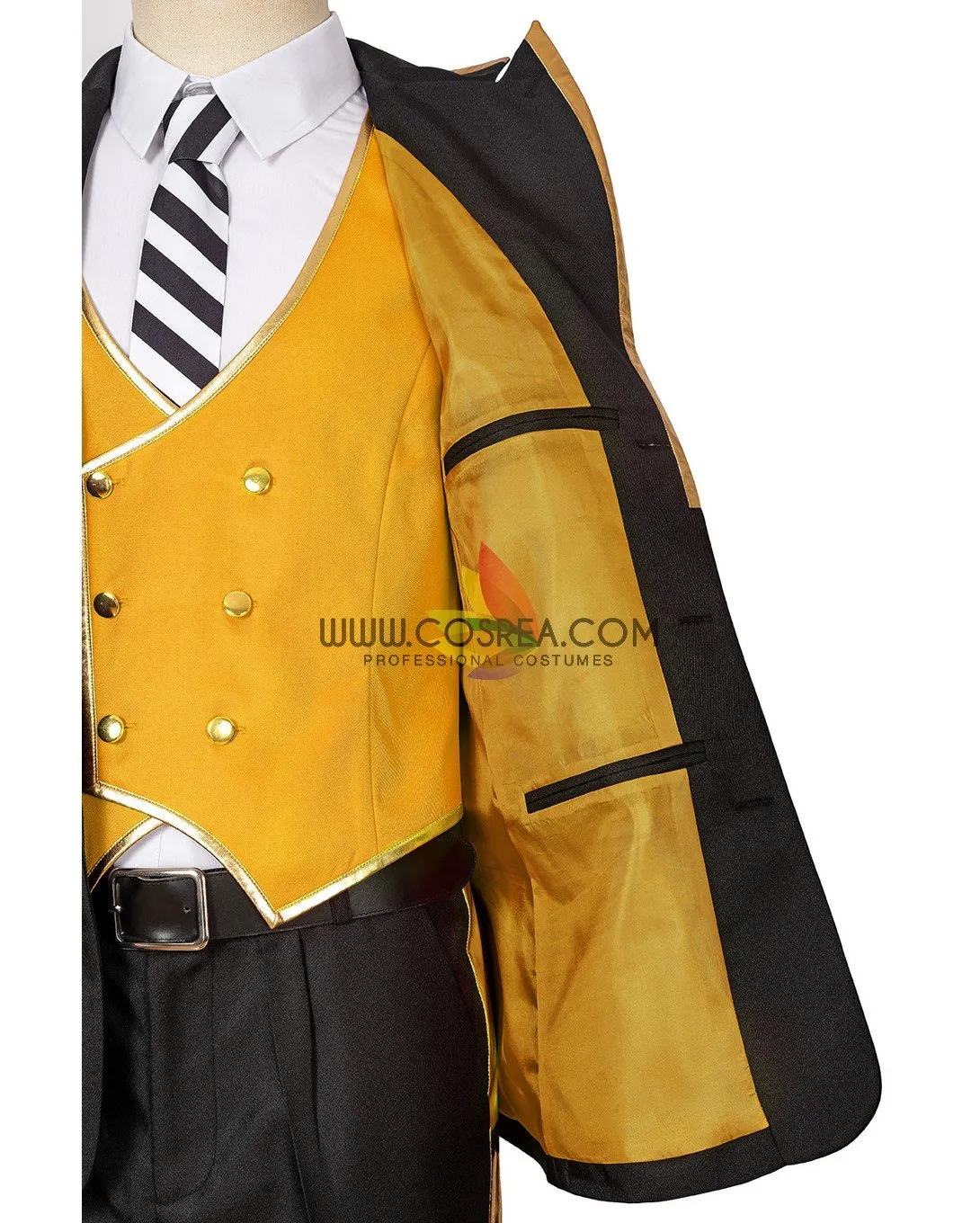 Twisted Wonderland Heartslabyul School Uniform Yellow Ver Cosplay Costume