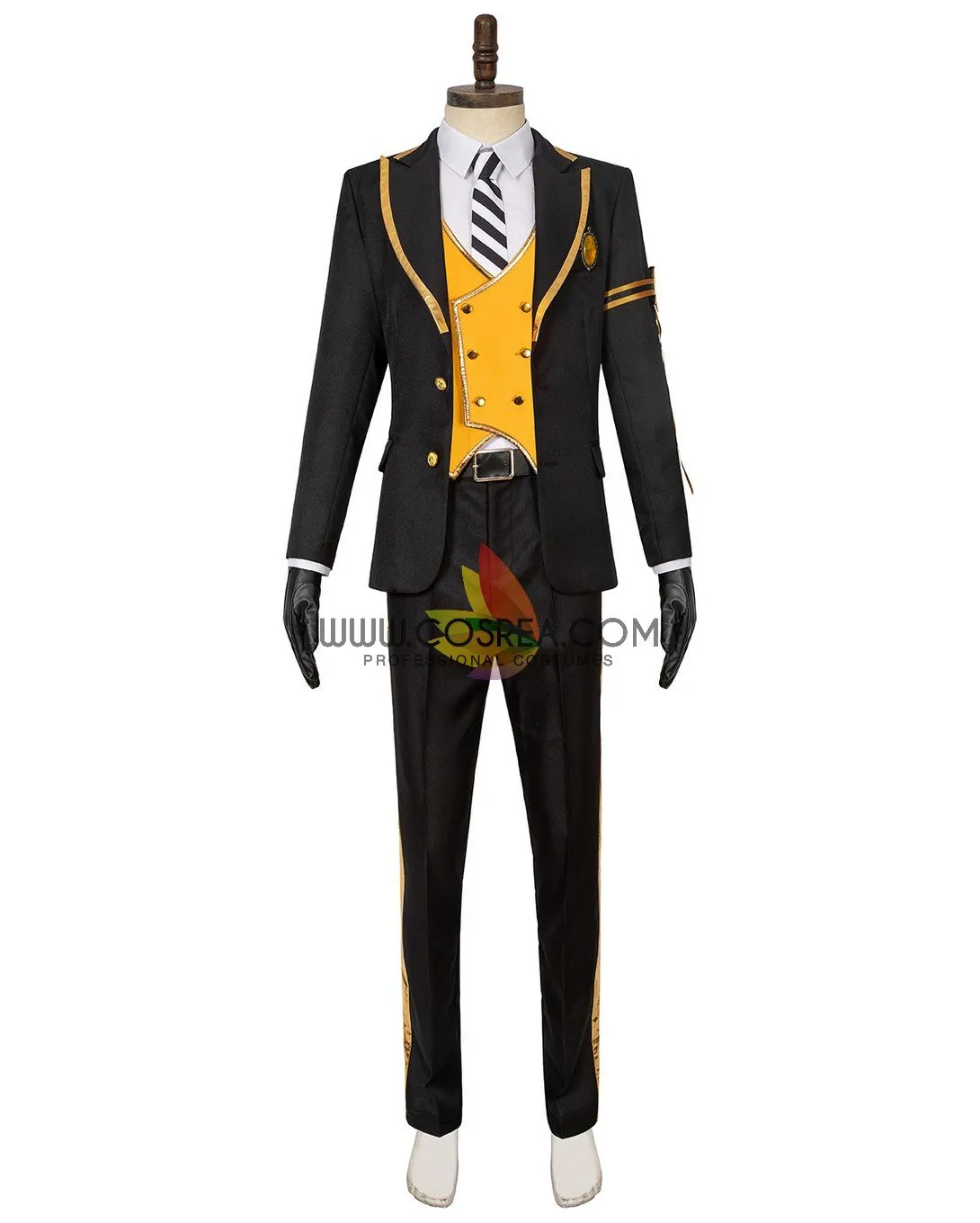 Twisted Wonderland Heartslabyul School Uniform Yellow Ver Cosplay Costume