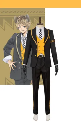 Twisted Wonderland Heartslabyul School Uniform Yellow Ver Cosplay Costume