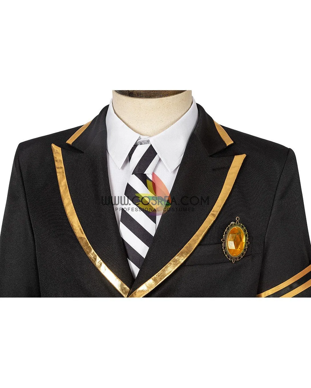 Twisted Wonderland Heartslabyul School Uniform Yellow Ver Cosplay Costume