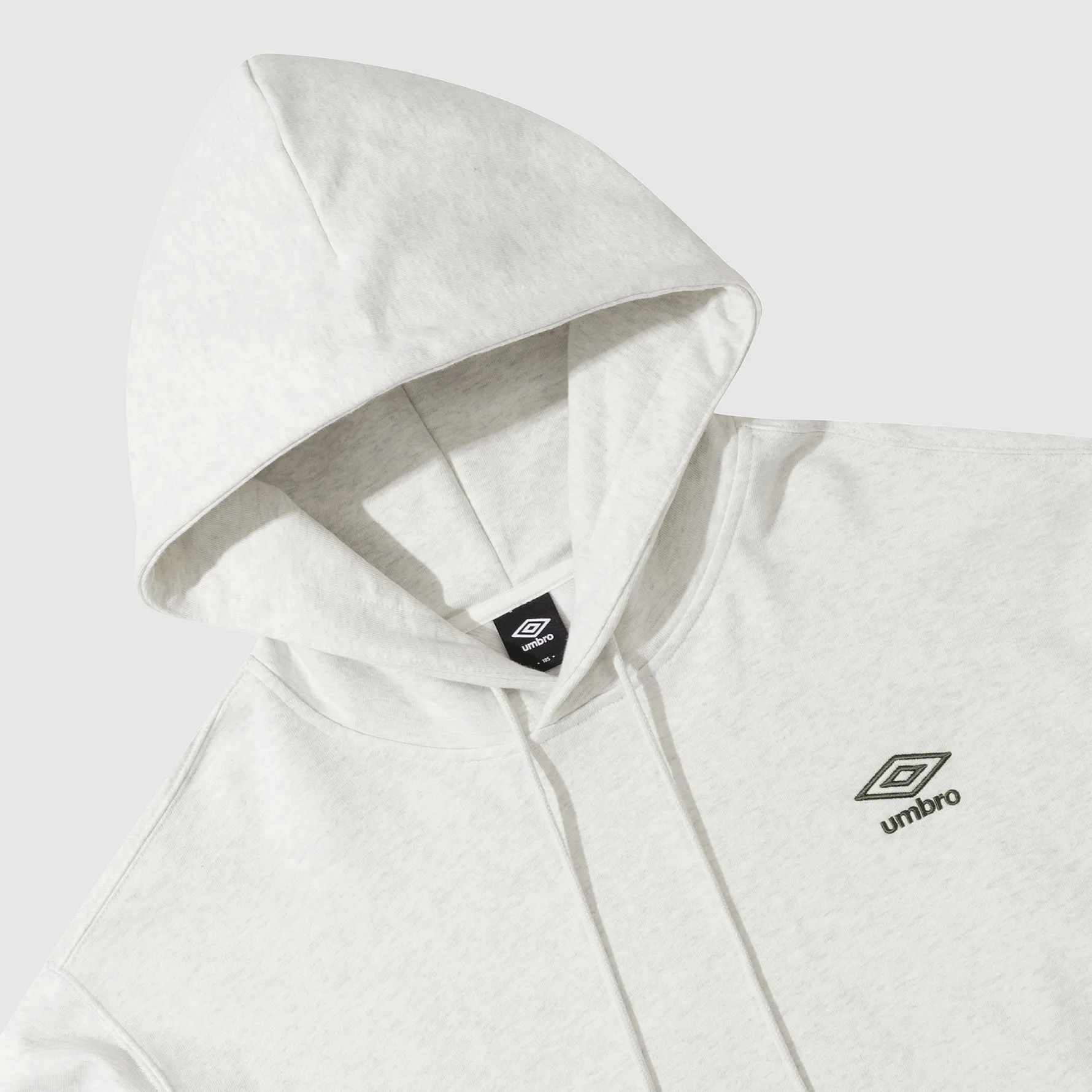 UMBRO  |Unisex Street Style Long Sleeves Plain Logo Hoodies