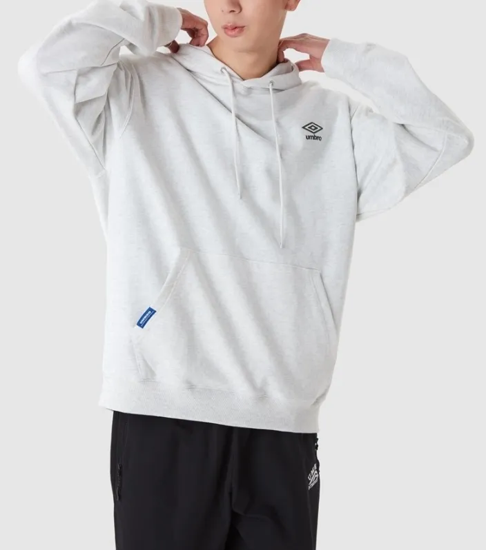 UMBRO  |Unisex Street Style Long Sleeves Plain Logo Hoodies