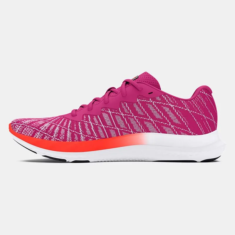 Under Armour Women's UA Charged Breeze 2 Running Shoes Astro Pink / Phoenix Fire - SS24